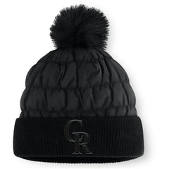 Colorado Rockies Fanatics Nightcap Cuffed Knit Hat with Pom - MLB