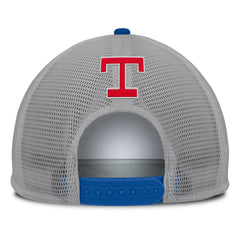 Texas Rangers Fanatics Cranked Foam Front Patch Trucker Adjustable Hat - MLB