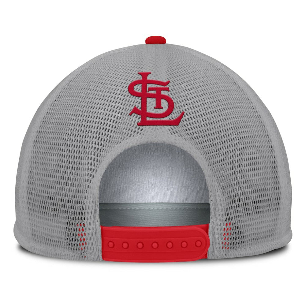 St. Louis Cardinals Fanatics Cranked Foam Front Patch Trucker Adjustable Hat - MLB