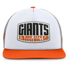 San Francisco Giants Fanatics Cranked Foam Front Patch Trucker Adjustable Hat - MLB