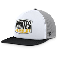 Pittsburgh Pirates Fanatics Cranked Foam Front Patch Trucker Adjustable Hat - MLB