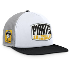 Pittsburgh Pirates Fanatics Cranked Foam Front Patch Trucker Adjustable Hat - MLB
