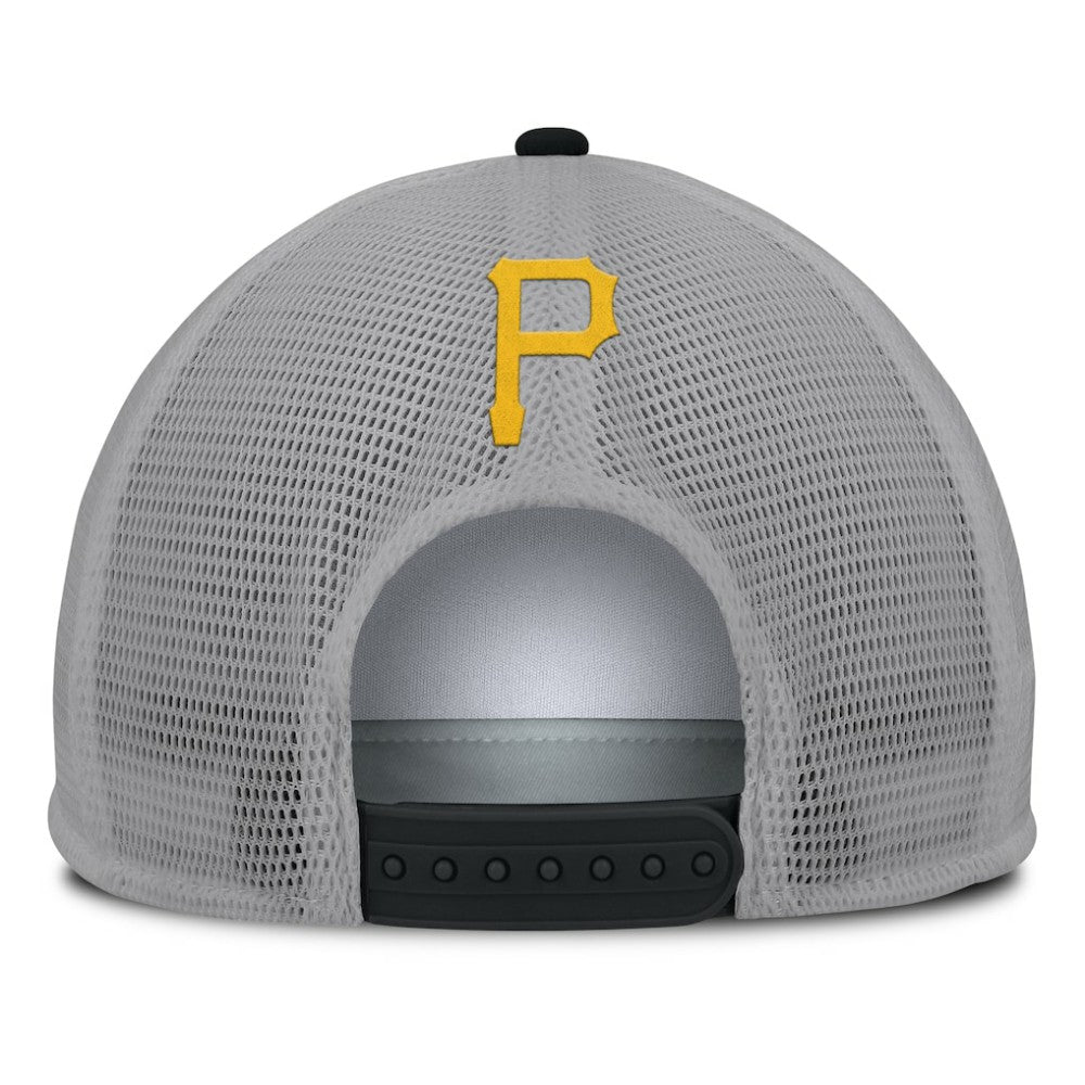 Pittsburgh Pirates Fanatics Cranked Foam Front Patch Trucker Adjustable Hat - MLB