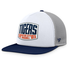 Detroit Tigers Fanatics Cranked Foam Front Patch Trucker Adjustable Hat - MLB