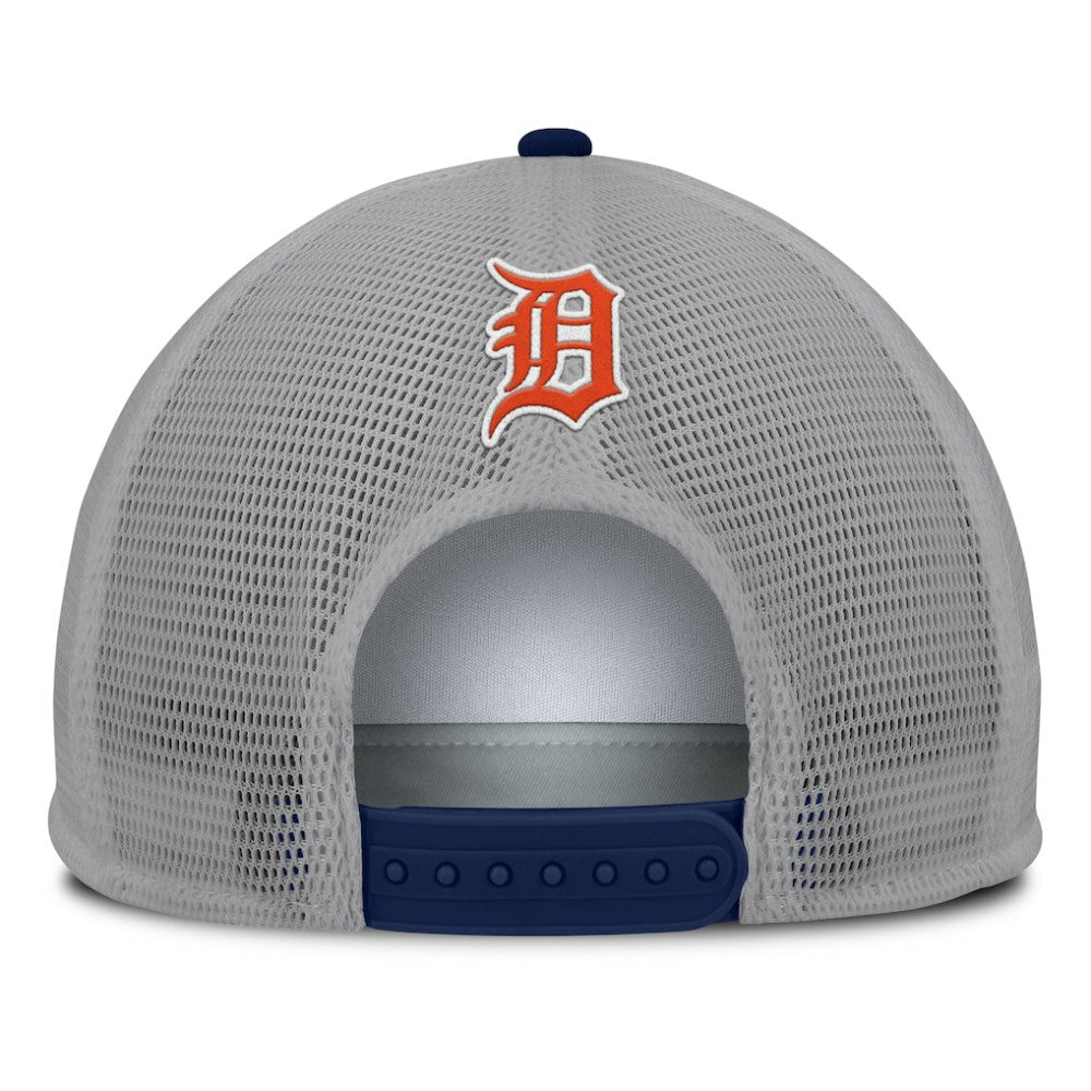Detroit Tigers Fanatics Cranked Foam Front Patch Trucker Adjustable Hat - MLB