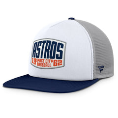 Houston Astros Fanatics Cranked Foam Front Patch Trucker Adjustable Hat - MLB