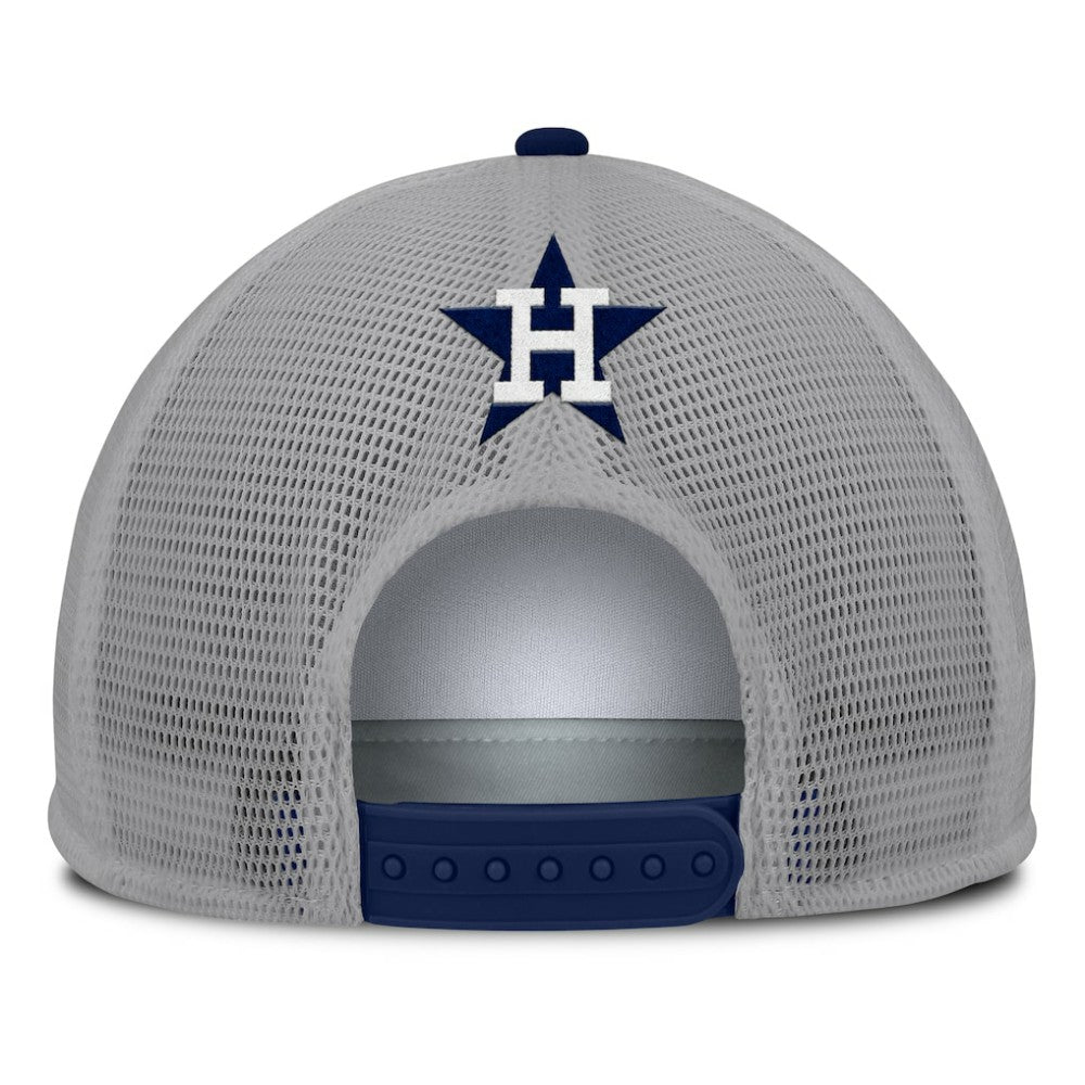 Houston Astros Fanatics Cranked Foam Front Patch Trucker Adjustable Hat - MLB