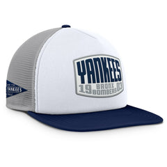 New York Yankees Fanatics Cranked Foam Front Patch Trucker Adjustable Hat - MLB