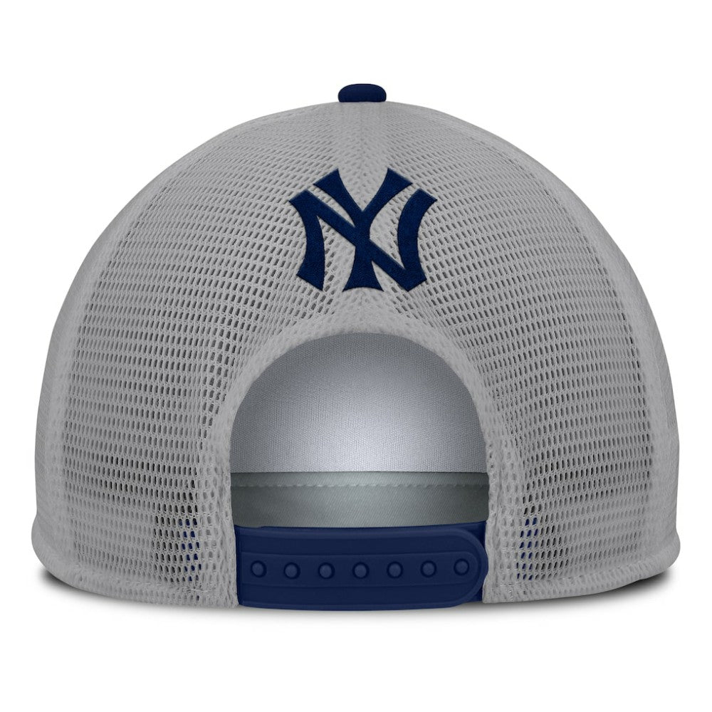 New York Yankees Fanatics Cranked Foam Front Patch Trucker Adjustable Hat - MLB