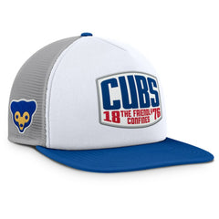 Chicago Cubs Fanatics Cranked Foam Front Patch Trucker Adjustable Hat - MLB