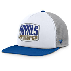 Kansas City Royals Fanatics Cranked Foam Front Patch Trucker Adjustable Hat - MLB