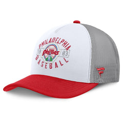 Philadelphia Phillies Fanatics Designated A-Frame Foam Front Trucker Adjustable Hat - MLB