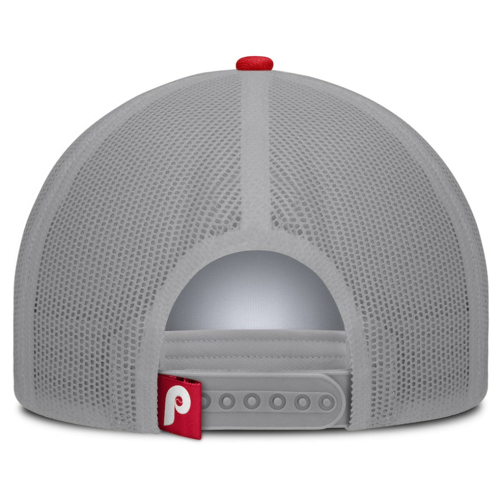 Philadelphia Phillies Fanatics Designated A-Frame Foam Front Trucker Adjustable Hat - MLB