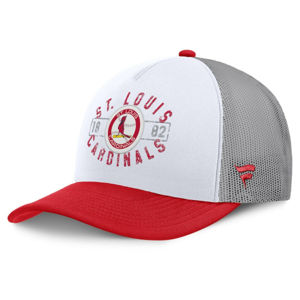 St. Louis Cardinals Fanatics Designated A-Frame Foam Front Trucker Adjustable Hat - MLB