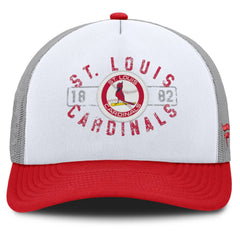 St. Louis Cardinals Fanatics Designated A-Frame Foam Front Trucker Adjustable Hat - MLB