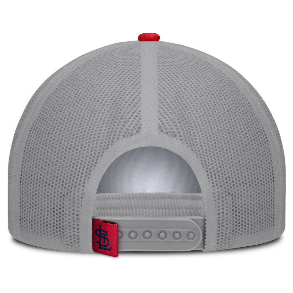 St. Louis Cardinals Fanatics Designated A-Frame Foam Front Trucker Adjustable Hat - MLB