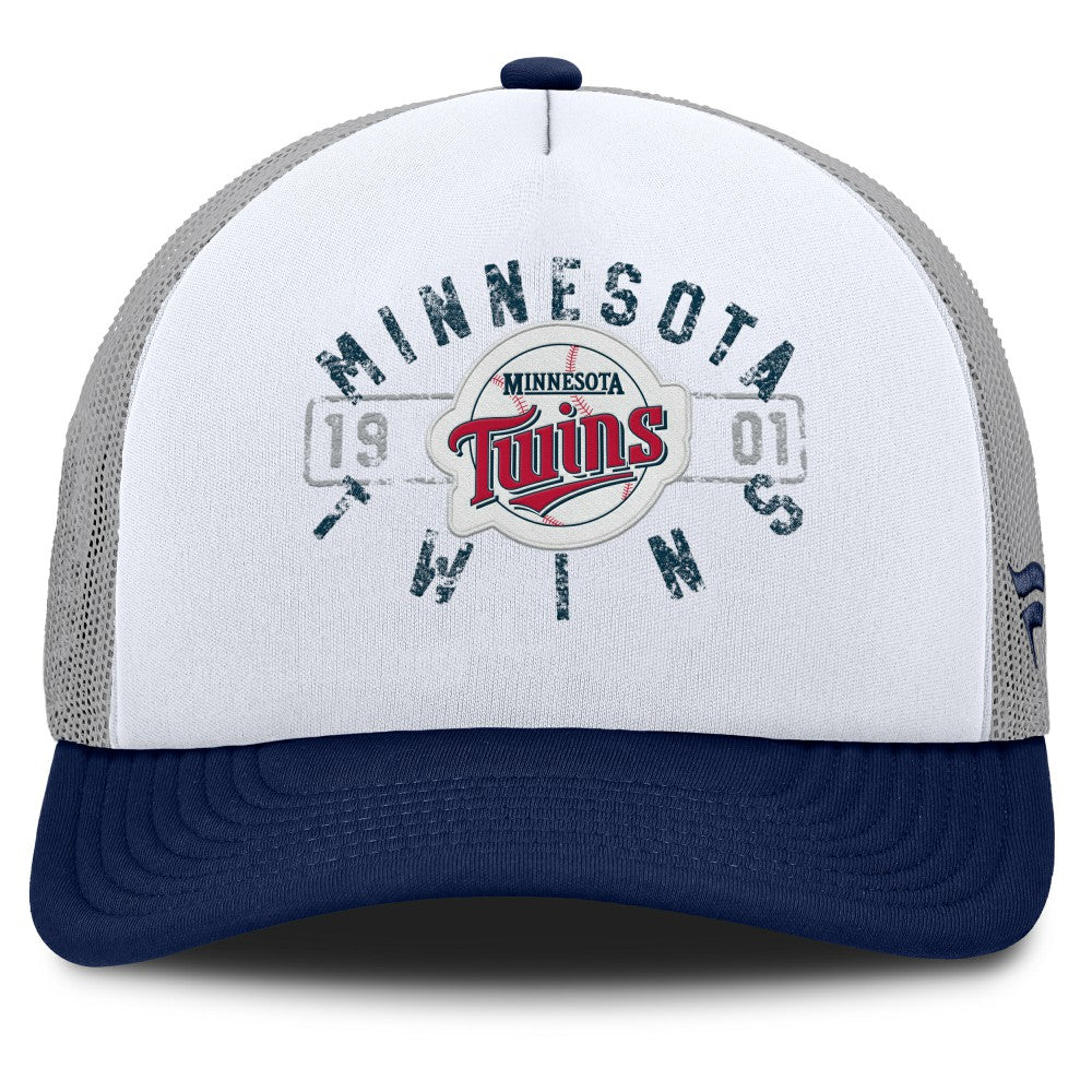 Minnesota Twins Fanatics Designated A-Frame Foam Front Trucker Adjustable Hat - MLB