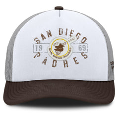San Diego Padres Fanatics Designated A-Frame Foam Front Trucker Adjustable Hat - MLB
