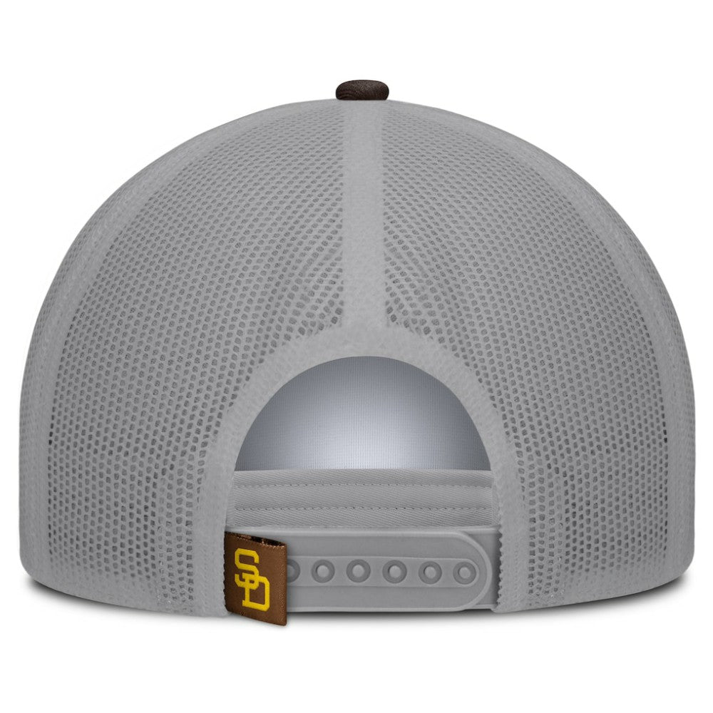 San Diego Padres Fanatics Designated A-Frame Foam Front Trucker Adjustable Hat - MLB