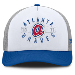 Atlanta Braves Fanatics Designated A-Frame Foam Front Trucker Adjustable Hat - MLB