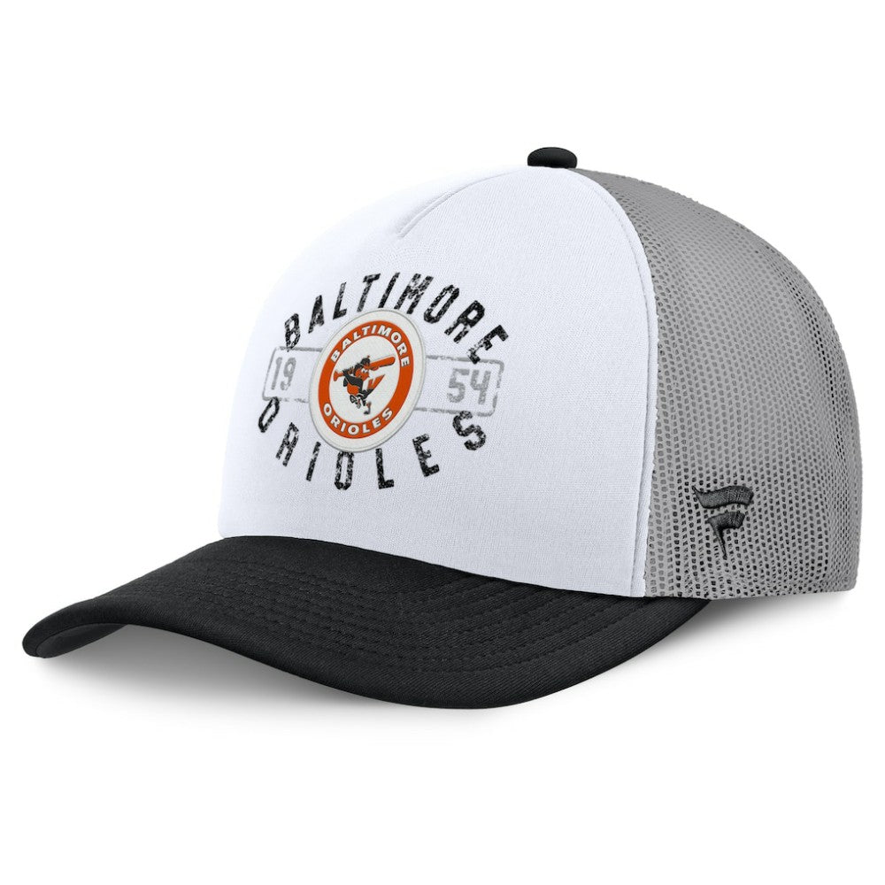 Baltimore Orioles Fanatics Designated A-Frame Foam Front Trucker Adjustable Hat - MLB