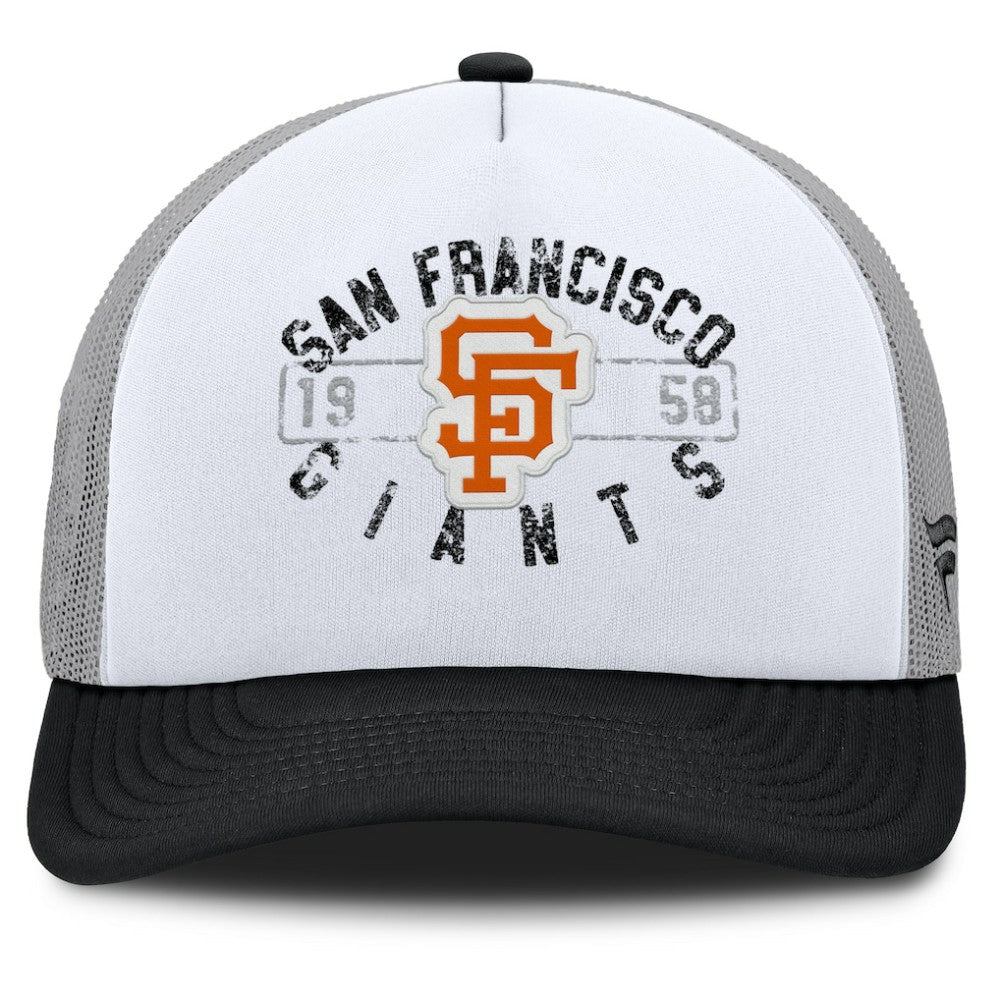 San Francisco Giants Fanatics Designated A-Frame Foam Front Trucker Adjustable Hat - MLB
