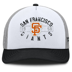 San Francisco Giants Fanatics Designated A-Frame Foam Front Trucker Adjustable Hat - MLB