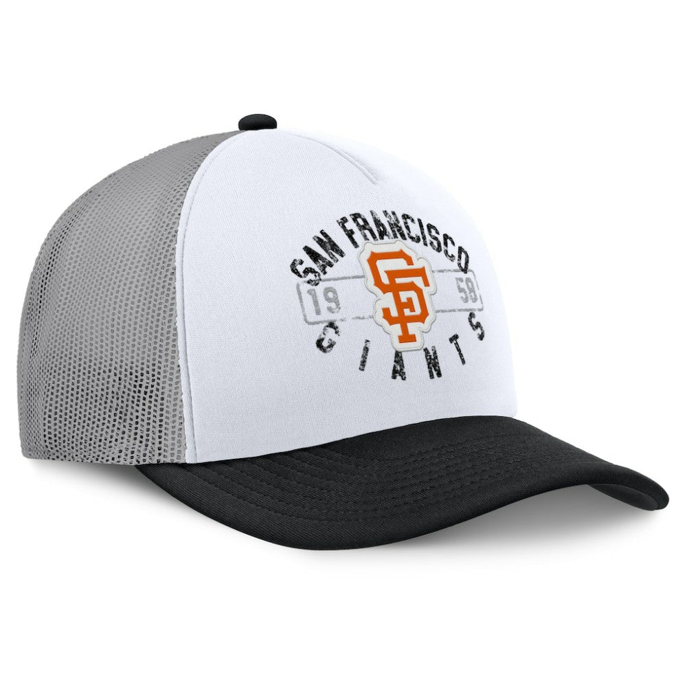 San Francisco Giants Fanatics Designated A-Frame Foam Front Trucker Adjustable Hat - MLB