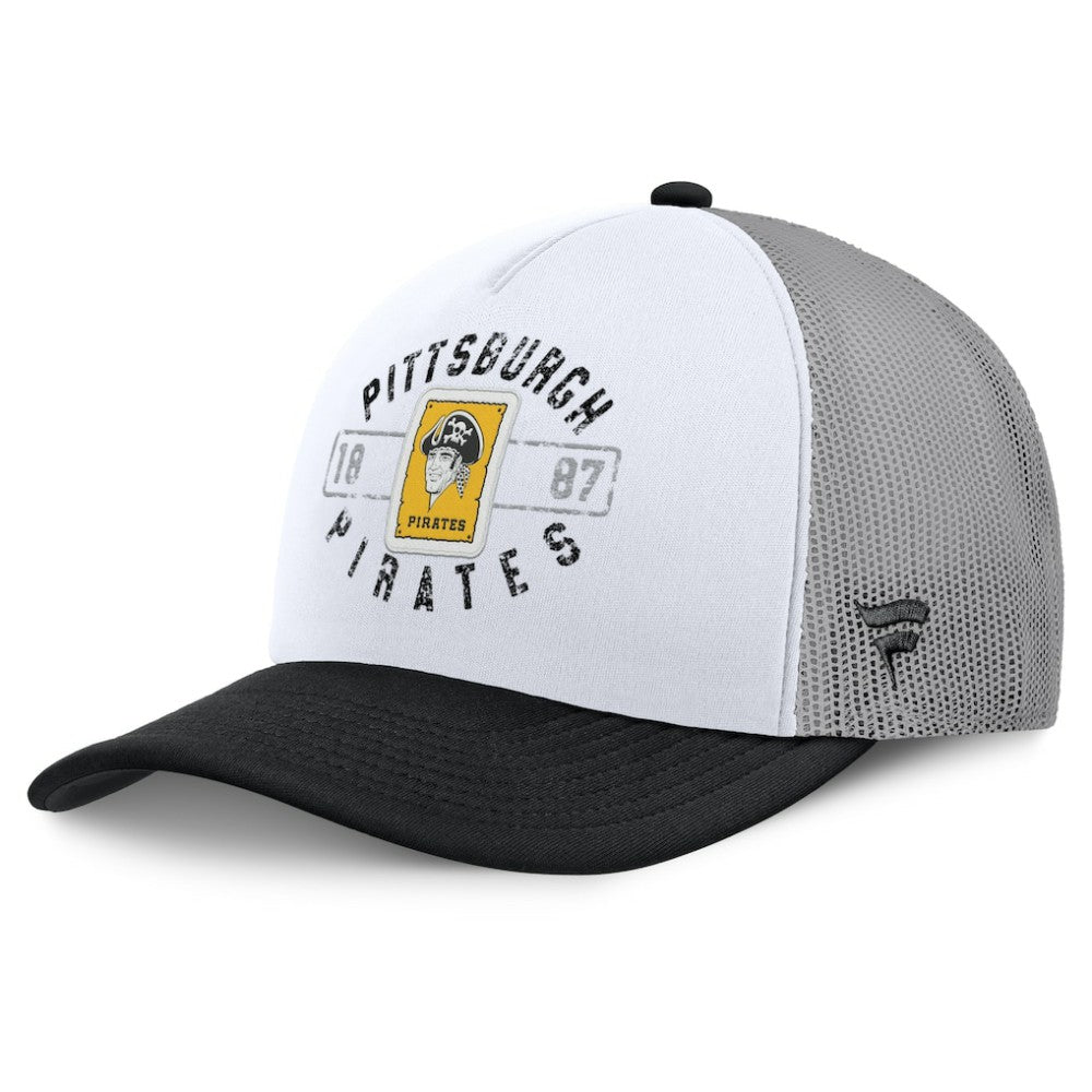 Pittsburgh Pirates Fanatics Designated A-Frame Foam Front Trucker Adjustable Hat - MLB