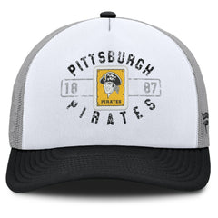 Pittsburgh Pirates Fanatics Designated A-Frame Foam Front Trucker Adjustable Hat - MLB