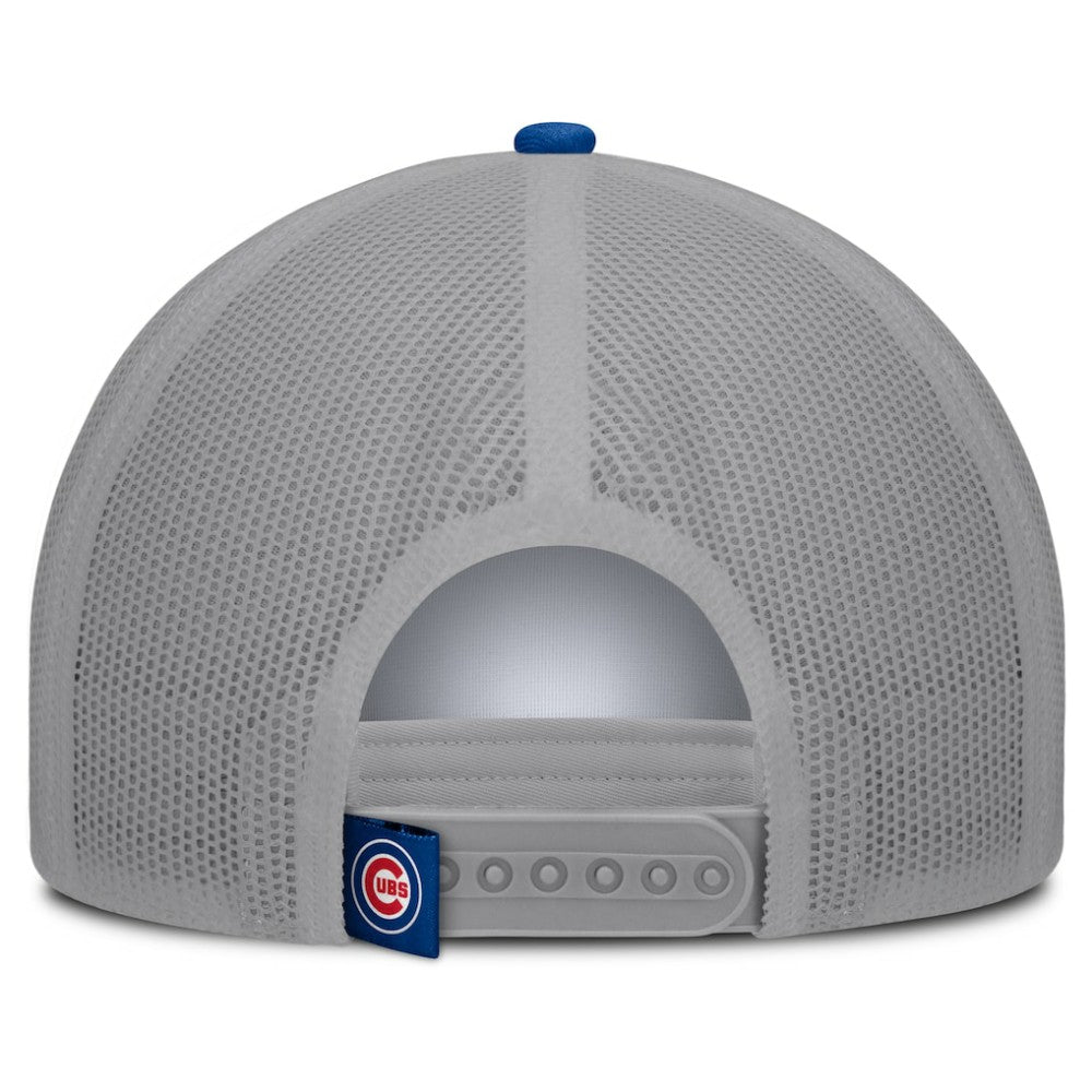 Chicago Cubs Fanatics Designated A-Frame Foam Front Trucker Adjustable Hat - MLB