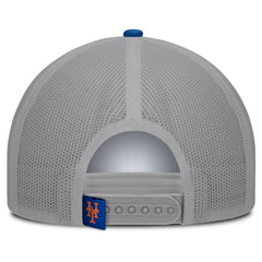 New York Mets Fanatics Designated A-Frame Foam Front Trucker Adjustable Hat - MLB