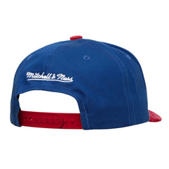 New York Rangers Mitchell & Ness May Flowers Pro Crown Adjustable Hat - Blue/Red - NHL
