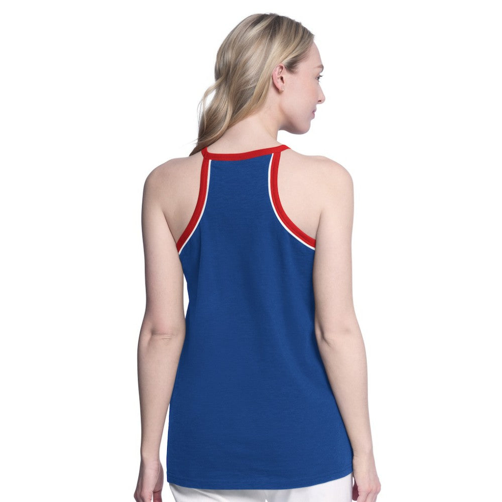 Chicago Cubs G-III 4Her by Carl Banks Women's Curveball Racerback Tank Top - MLB