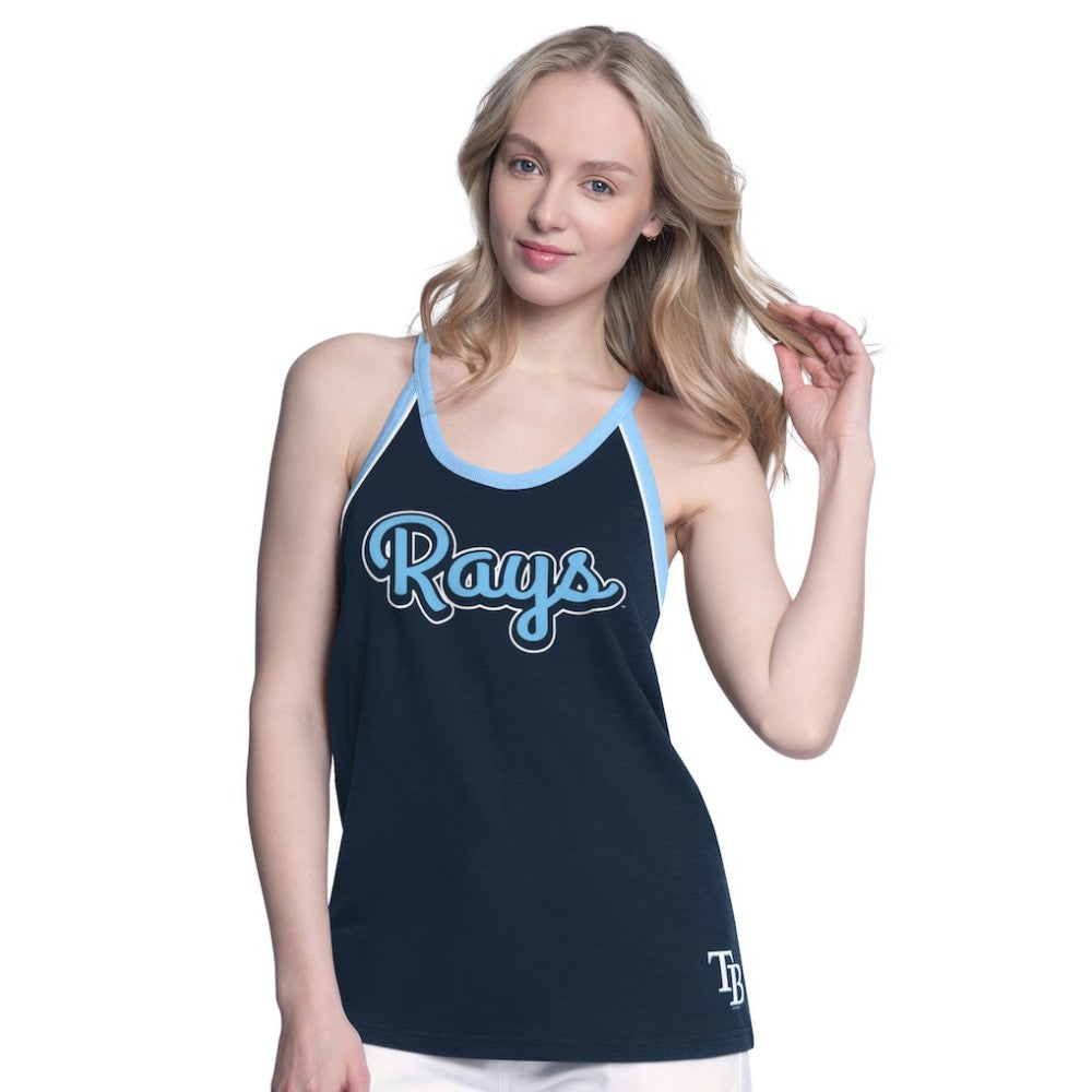 Tampa Bay Rays G-III 4Her by Carl Banks Women's Curveball Racerback Tank Top - MLB