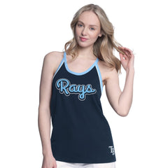 Tampa Bay Rays G-III 4Her by Carl Banks Women's Curveball Racerback Tank Top - MLB