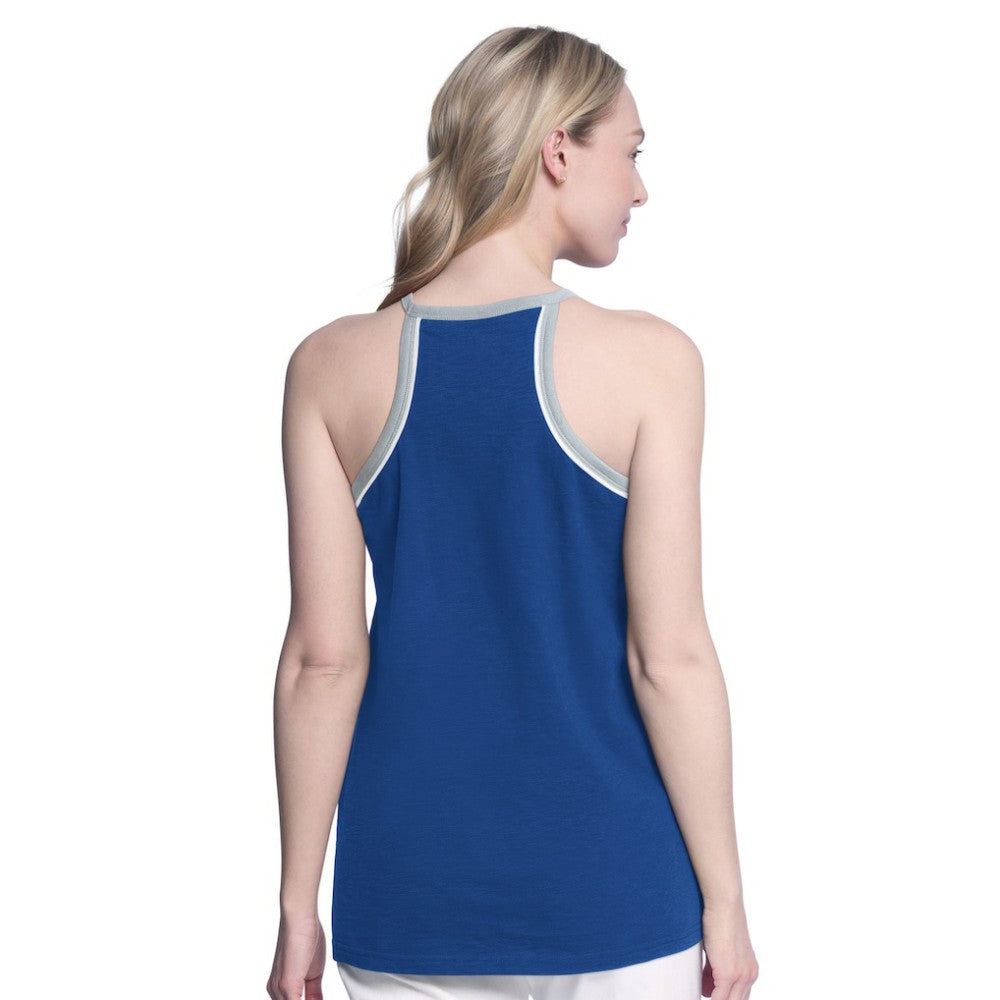 Los Angeles Dodgers G-III 4Her by Carl Banks Women's Curveball Racerback Tank Top - MLB