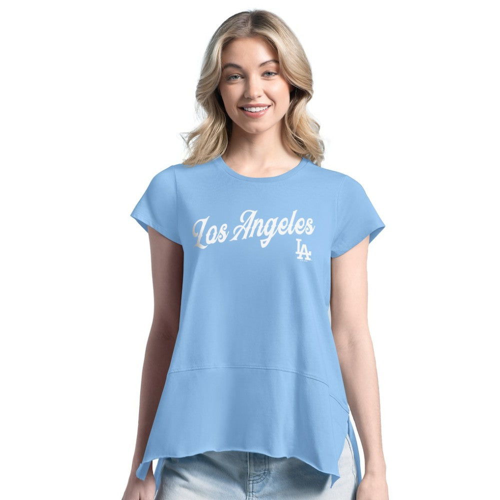 Los Angeles Dodgers Margaritaville Women's Gametime is Paradise T-Shirt - MLB