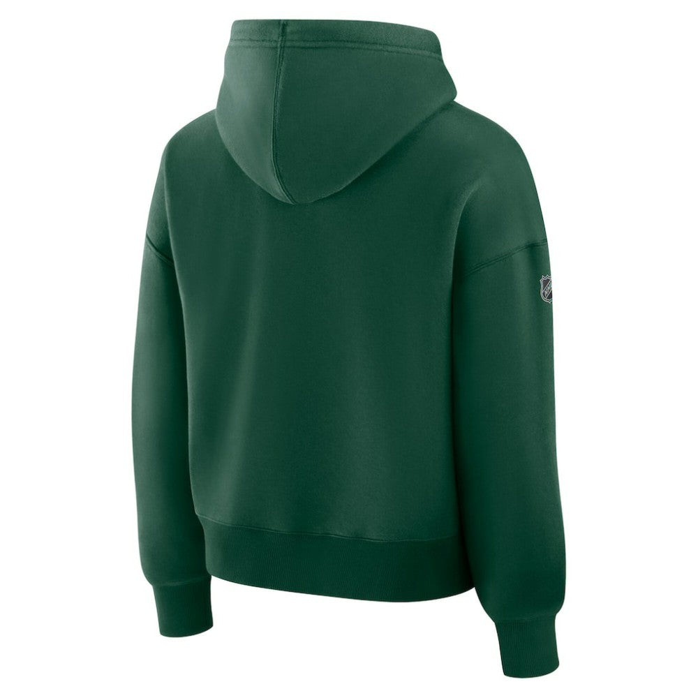 Minnesota Wild Fanatics Women's Authentic Pro Primary Pullover Hoodie - Green - NHL