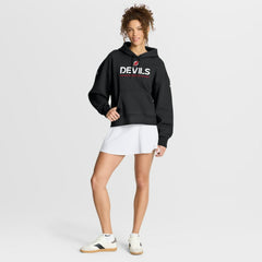New Jersey Devils Fanatics Women's Authentic Pro Primary Pullover Hoodie - Black - NHL