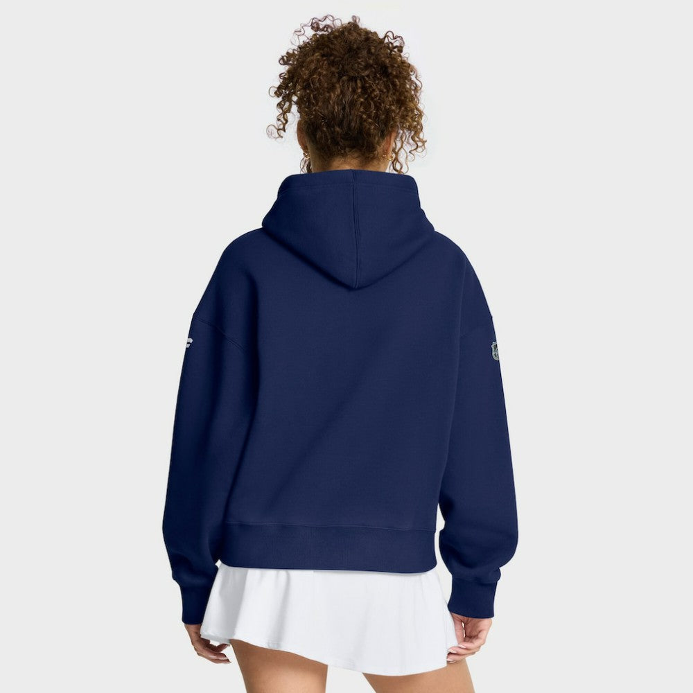 New York Rangers Fanatics Women's Authentic Pro Primary Pullover Hoodie - Navy - NHL