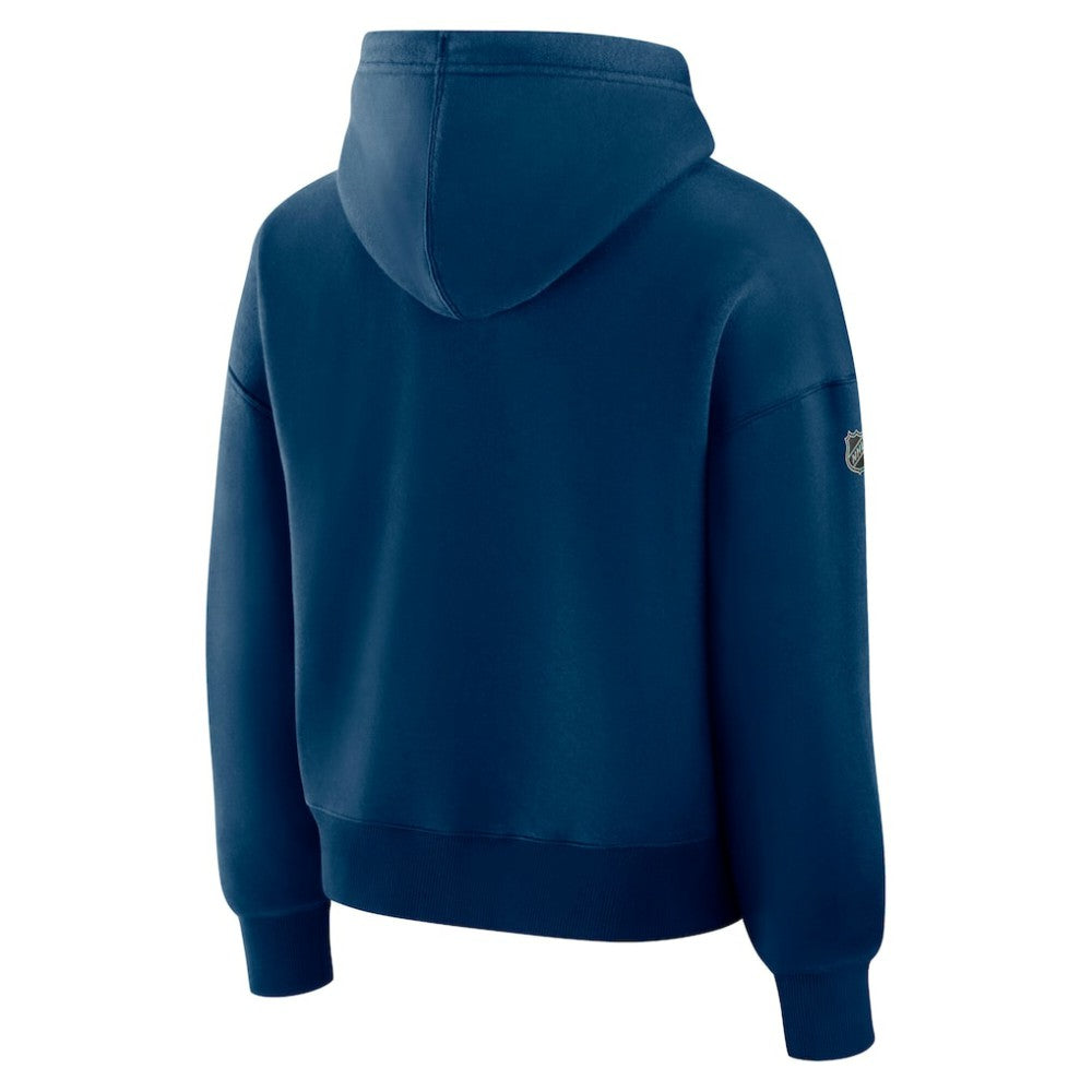 Seattle Kraken Fanatics Women's Authentic Pro Primary Pullover Hoodie - Deep Sea Blue - NHL