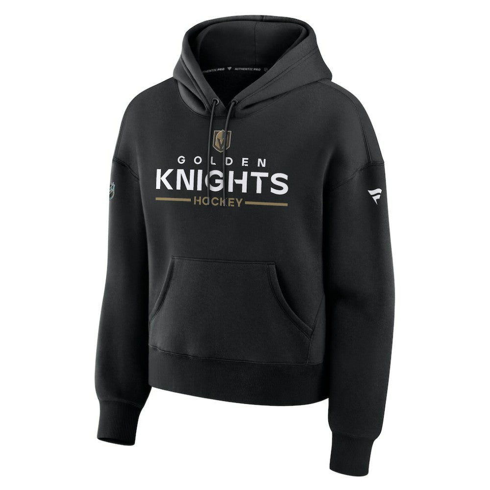 Vegas Golden Knights Fanatics Women's Authentic Pro Primary Pullover Hoodie - Black - NHL