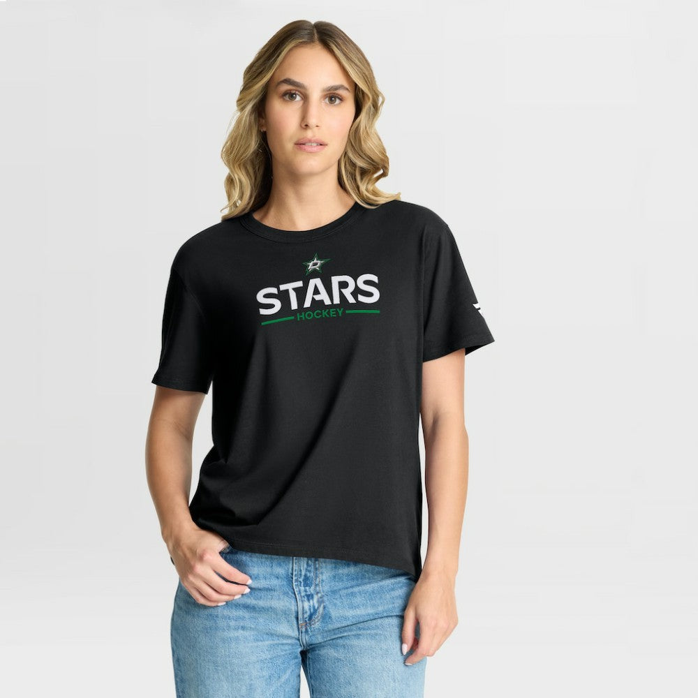 Dallas Stars Fanatics Women's Authentic Pro Primary T-Shirt - Black - NHL