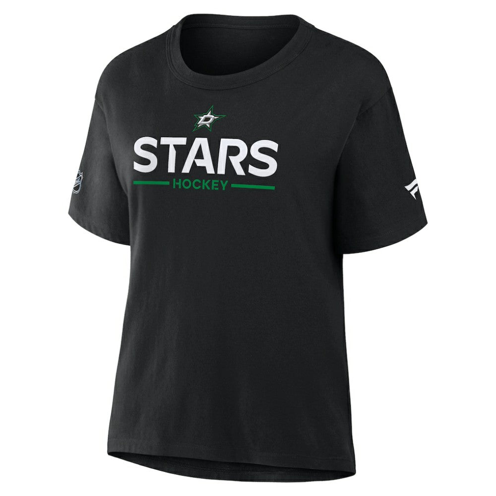 Dallas Stars Fanatics Women's Authentic Pro Primary T-Shirt - Black - NHL