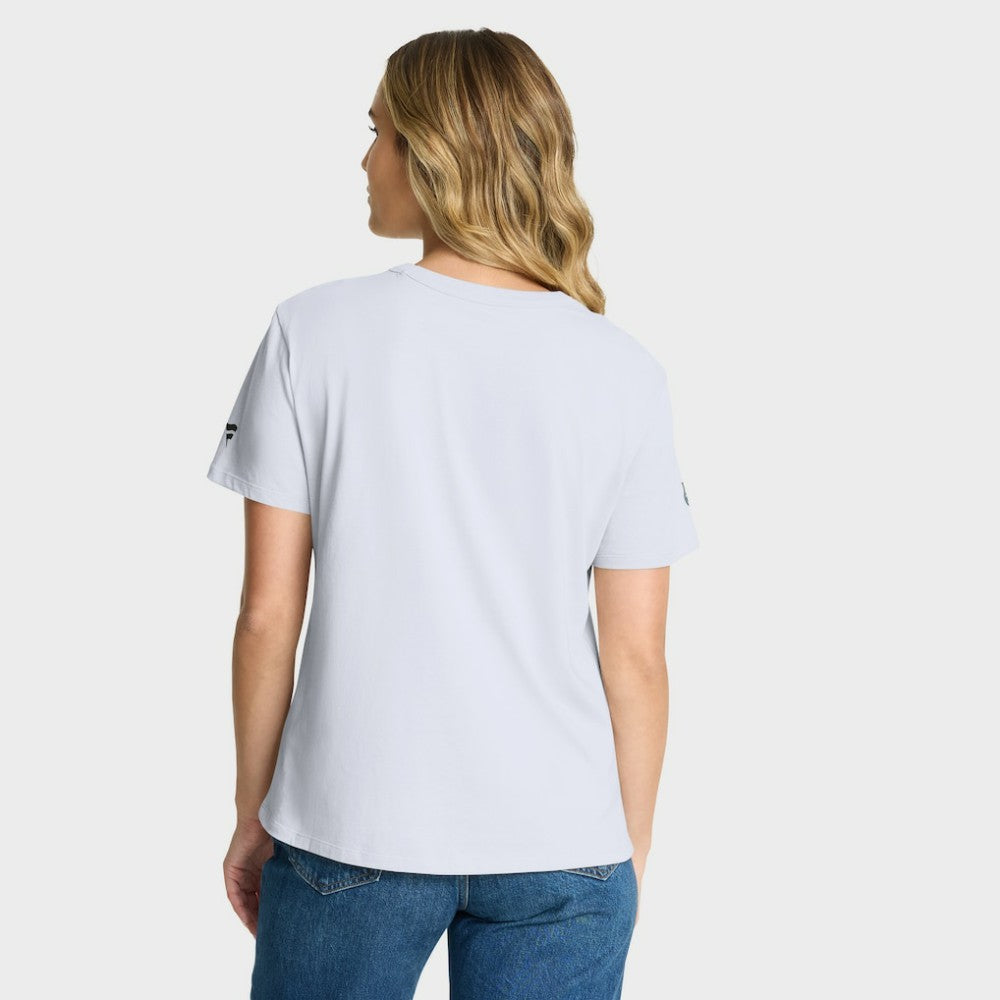Tampa Bay Lightning Fanatics Women's Authentic Pro Primary T-Shirt - White - NHL