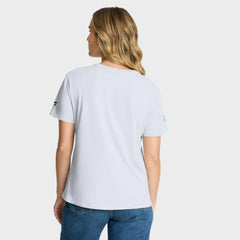 Tampa Bay Lightning Fanatics Women's Authentic Pro Primary T-Shirt - White - NHL