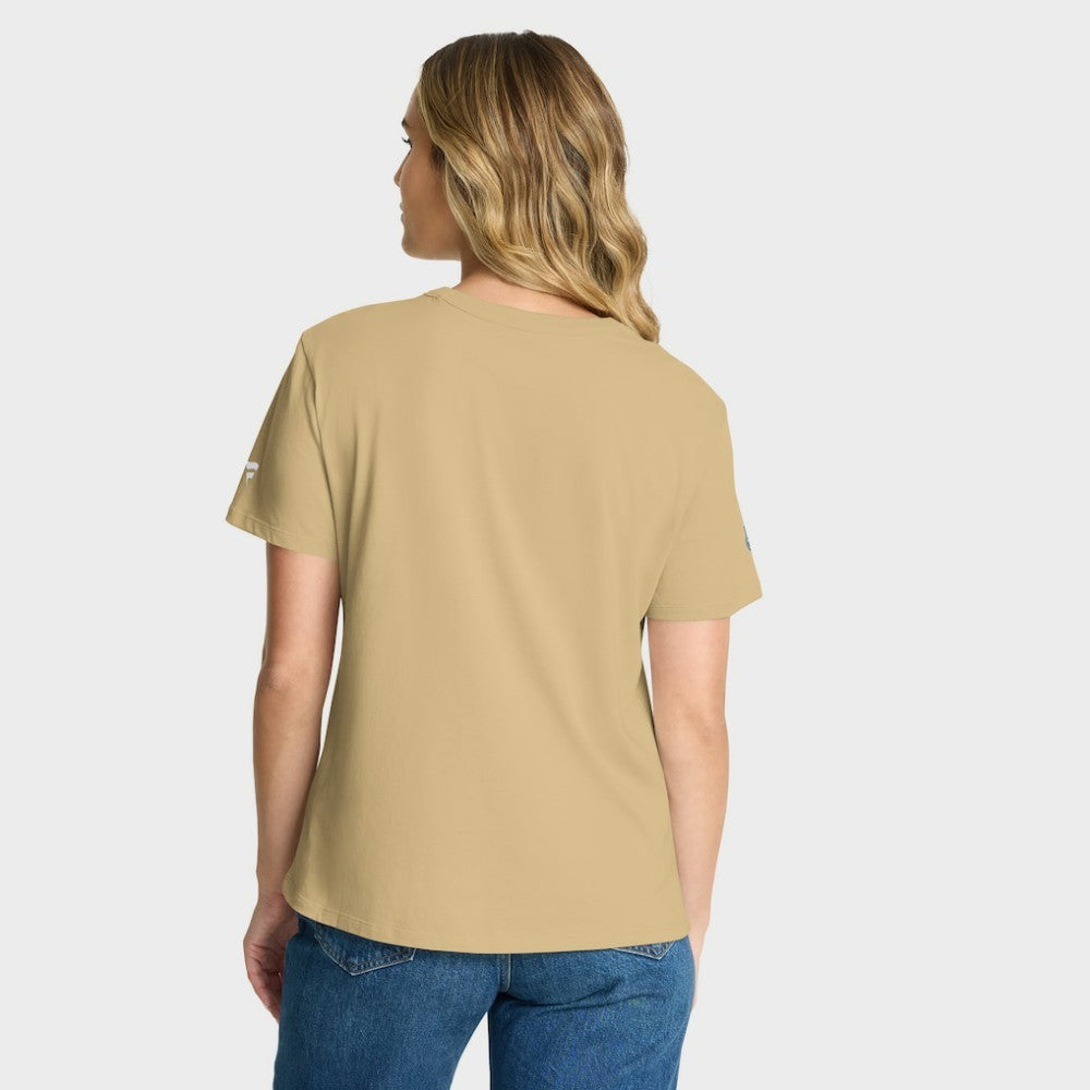 Vegas Golden Knights Fanatics Women's Authentic Pro Primary T-Shirt - Gold - NHL
