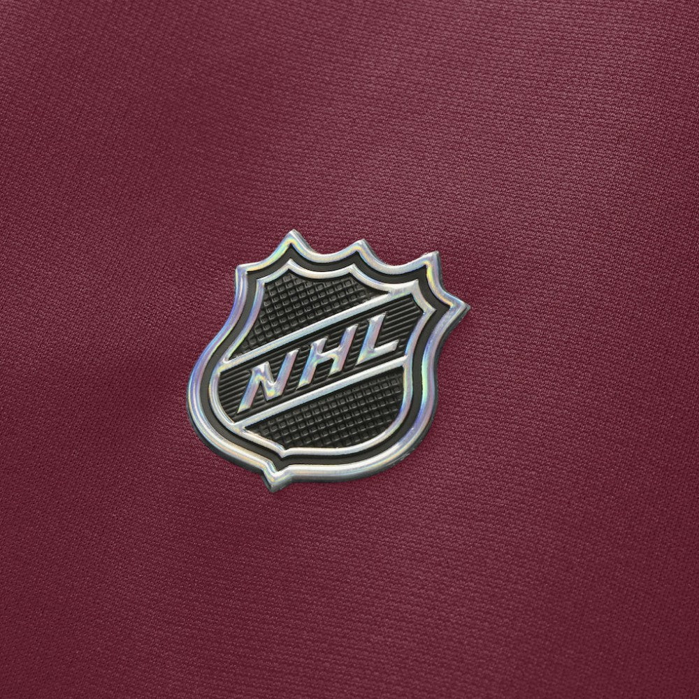 Colorado Avalanche Fanatics Women's Authentic Pro Rink Raglan Full-Zip Hoodie - Burgundy - NHL