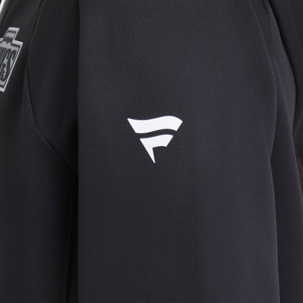 Los Angeles Kings Fanatics Women's Authentic Pro Rink Raglan Full-Zip Hoodie - Black - NHL
